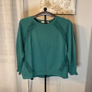 Altar'd State Forest Green Sweatshirt